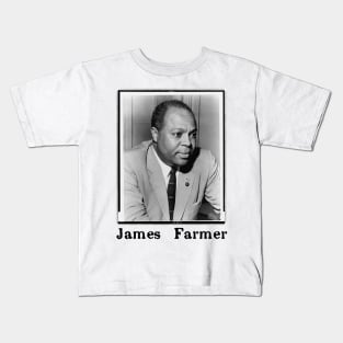 James Farmer Portrait Kids T-Shirt